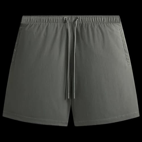 KITH Swimming Shorts Men's Field Green Gray Moderate