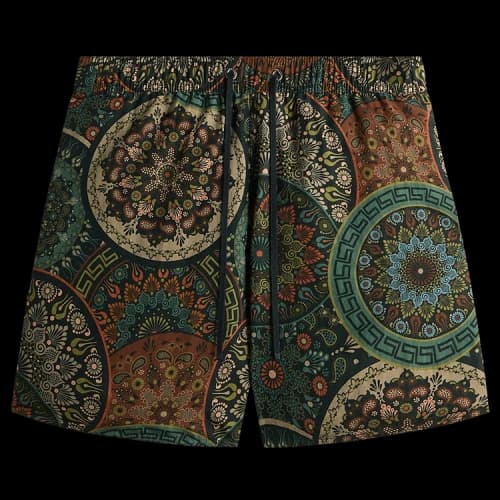 Kith Printed Collins Swim Short 'Stadium'