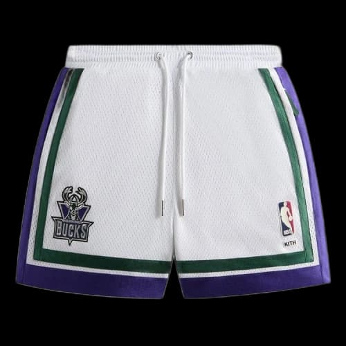 Kith For NBA All-Star Milwaukee Bucks Short 'White'