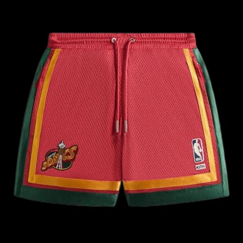 Kith For NBA All-Star Seattle Supersonics Short 'Crimson'