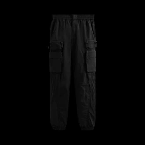Kith Wrinkle Nylon Chauncey Cargo Pant 'Black'