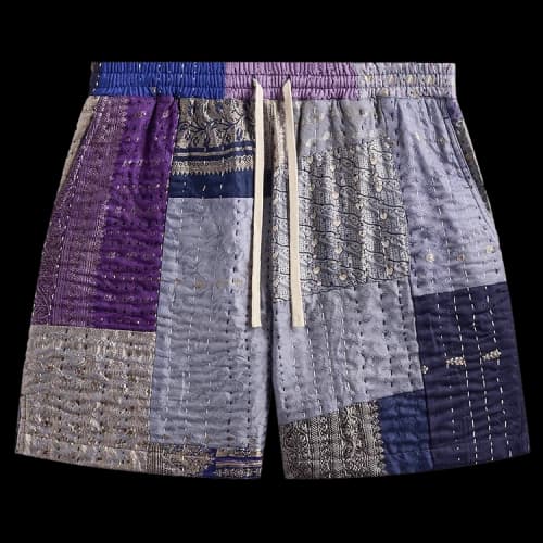Kith &Kin Tal Patchwork Short 'Blue/Multicolor'