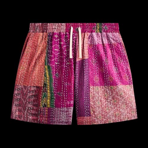 Kith &Kin Tal Patchwork Short 'Pink/Multicolor'