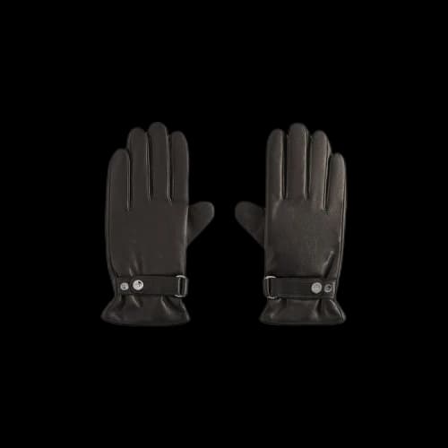 Kith Manhattan Leather Gloves 'Black'