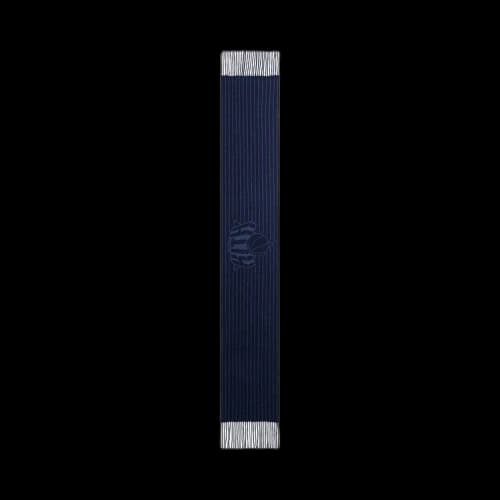 Kith For The New York Knicks Pinstripe Jacquard Scarf 'Nocturnal'