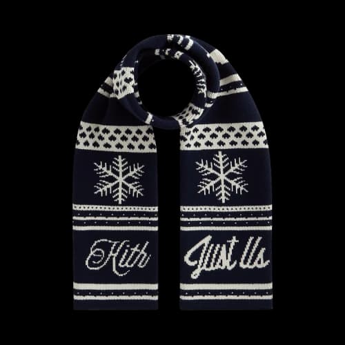 Kith Kithmas Fairisle Scarf Nocturnal
