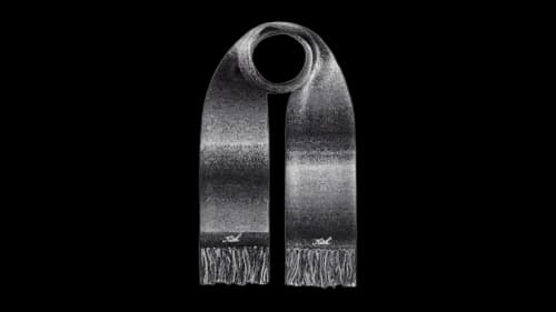 Kith Kithmas Wool Blend Gradient Scarf Atlas