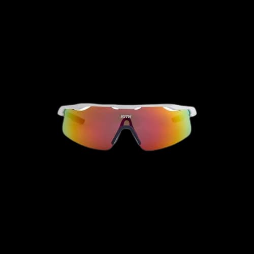 Kith Racer Sunglasses White