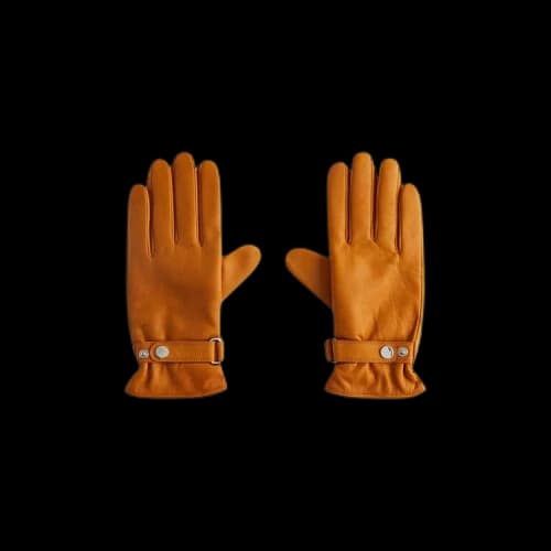 Kith Manhattan Leather Gloves 'Desert'