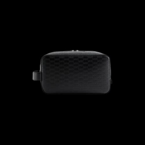 Kith Kithmas Monogram Dopp Kit Bag Black