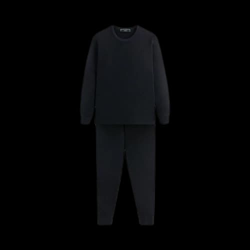 Kith Waffle Thermal Set 'Black'
