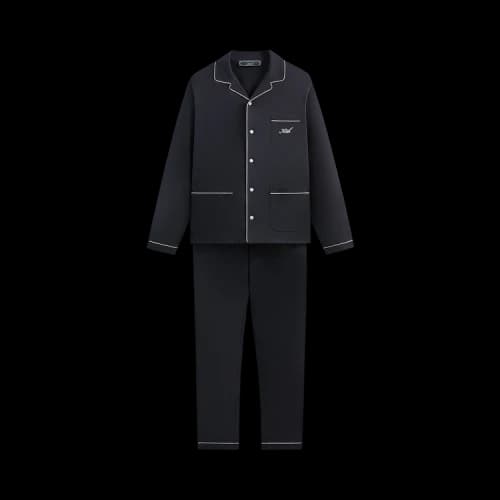 Kith Script Pajama Set 'Black'