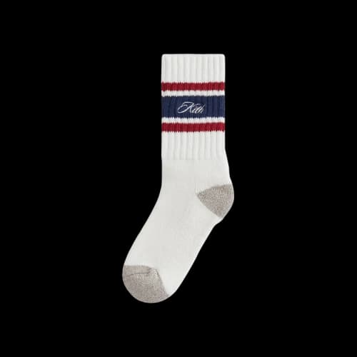 Kith Striped Chunky Crew Socks 'Nocturnal'