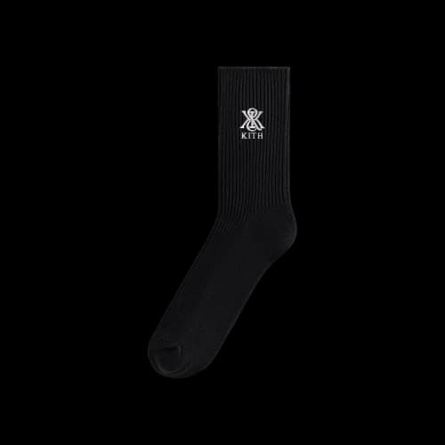 Kith Crest Relaxed Socks 'Black'