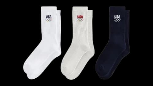 Kith Team USA 3-Pack Crew Socks Multi