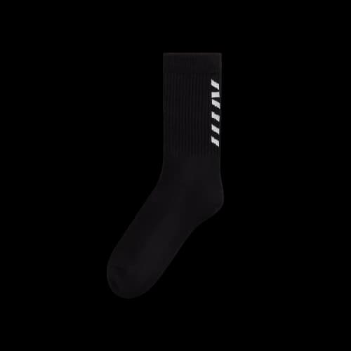 Kith Fast Logo Cotton Crew Socks 'Black'
