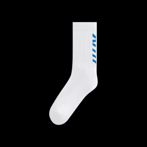 Kith Fast Logo Cotton Crew Socks 'White'