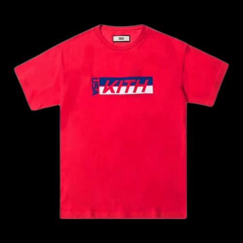 Kith USA Factory Team Tee 'Red'