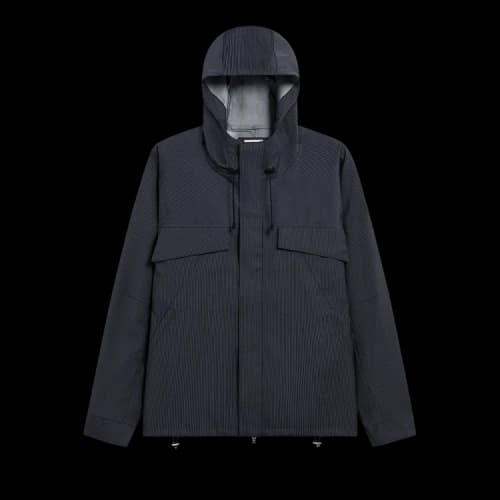 Kith &Kin Tropical Wool Gael Parka 'Nocturnal'