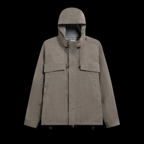 Kith &Kin Tropical Wool Gael Parka 'Permanent'
