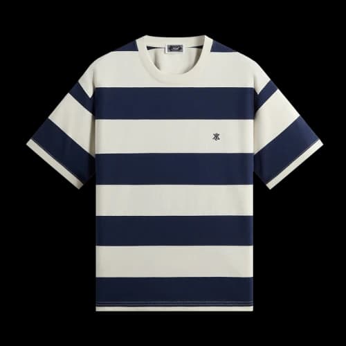 Kith Stripe Alex Ii Boxy Tee 'Sandrift'