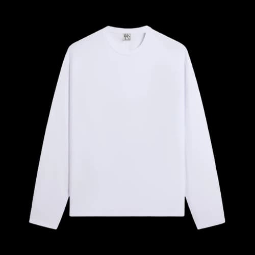 Kith &Kin Long Sleeve Halston Tee 'White'