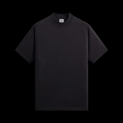 Kith &Kin Mock Neck James Tee 'Black'