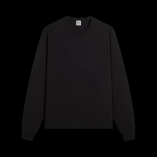 Kith &Kin Long Sleeve Darin Tee 'Black'