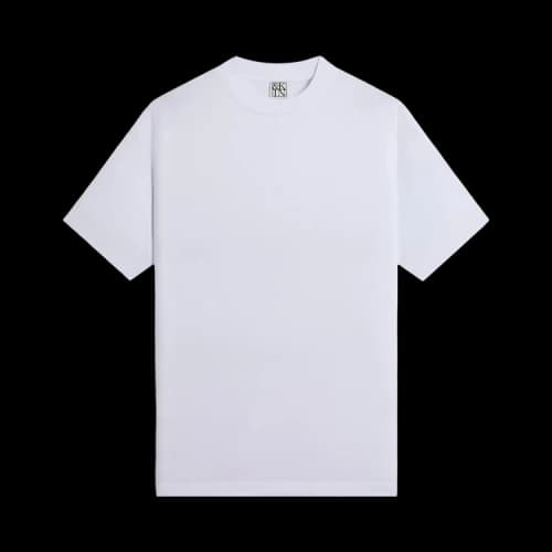 Kith &Kin Mock Neck Albie Tee 'White'