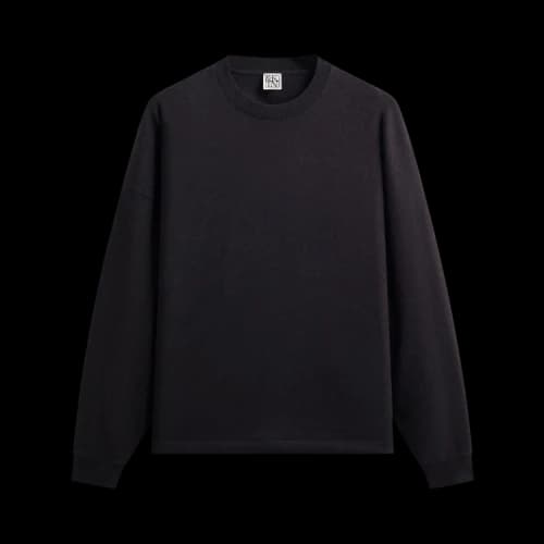 Kith &Kin Long Sleeve Lawson Tee 'Black'