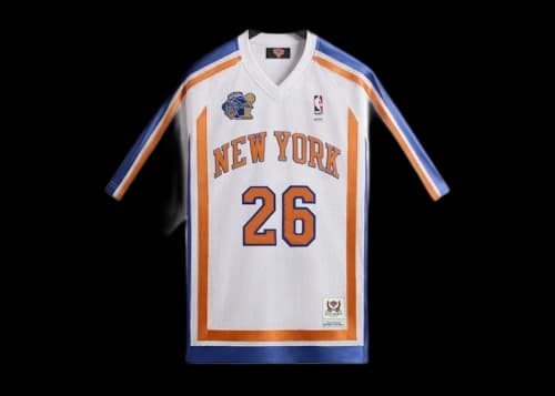Kith x New York Knicks 2026 Champions Leon Shirt White
