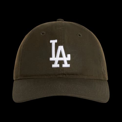 Kith x 47 Brand x Los Angeles Dodgers Waxed Cotton Franchise LS Cap Cypress