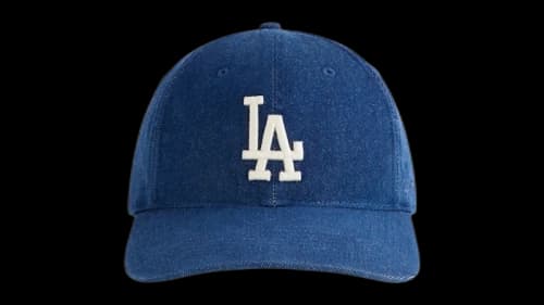 Kith x 47 Brand x Los Angeles Dodgers Denim Franchise LS Cap Sway