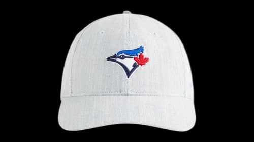 Kith x 47 Brand x Toronto Blue Jays Denim Franchise LS Cap Dream Indigo