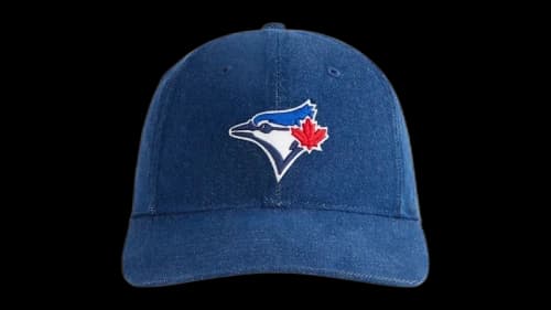 Kith x 47 Brand x Toronto Blue Jays Denim Franchise LS Cap Sway