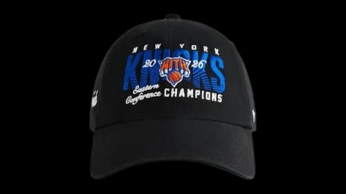 Kith x 47 Brand x New York Knicks 2026 Finals Clean Up Cap Black