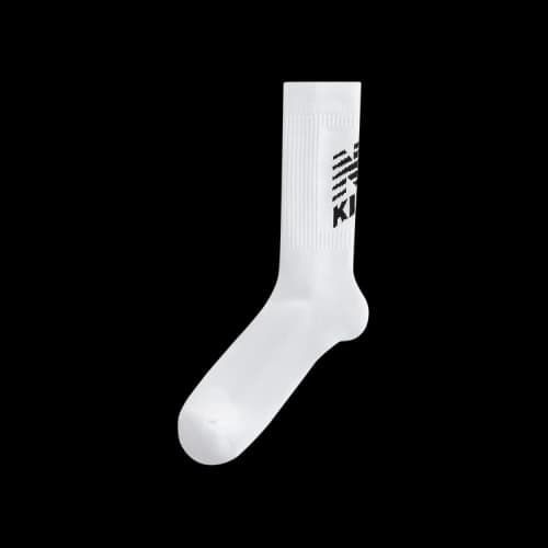Kith x New Balance Big Logo Crew Socks White