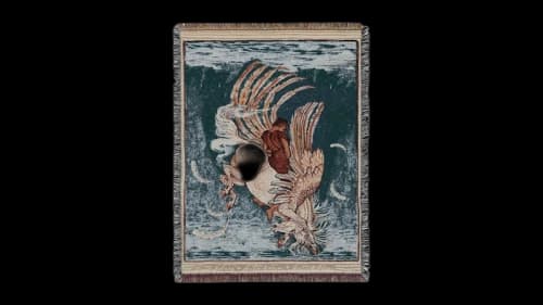 Kith Pegasus Tapestry Blanket Waffle