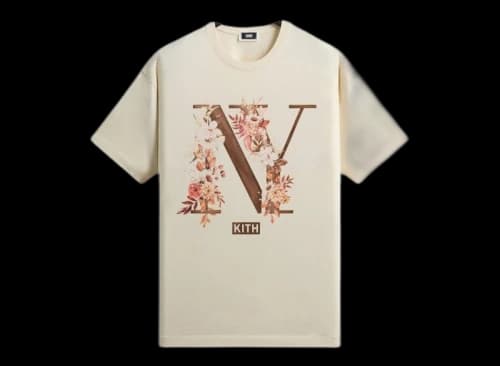 Kith Floral NY Tee Sandrift