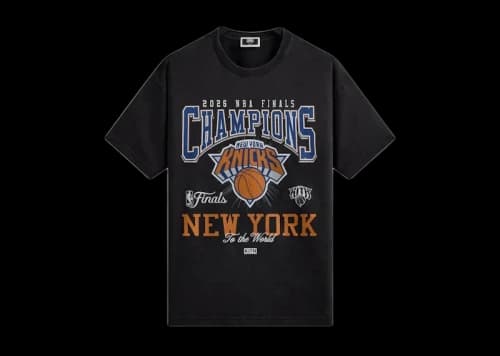 Kith x New York Knicks 2026 Champions Vintage Tee Black
