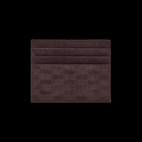 Kith Monogram Suede Card Holder 'Incognito'