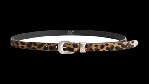 Kith Western Leopard Pony Hair Belt Sanctuary
