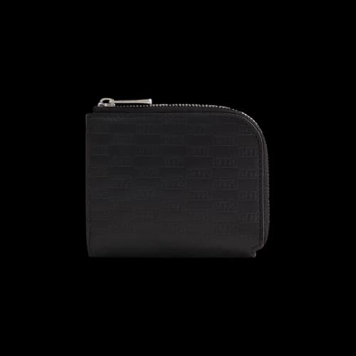 Kith Monogram Vachetta Zip Wallet 'Black'