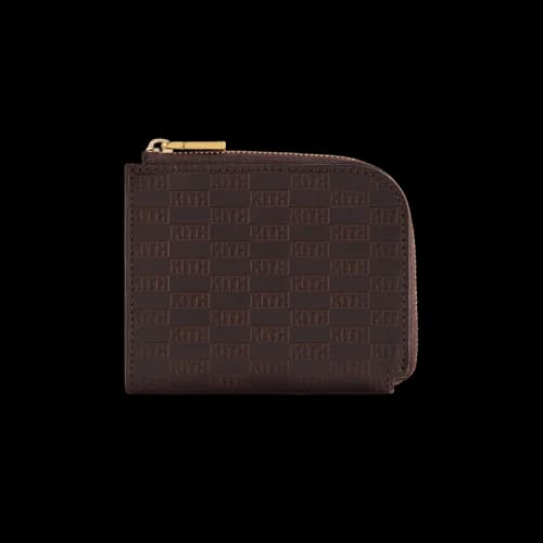 Kith Monogram Vachetta Zip Wallet 'Incognito'