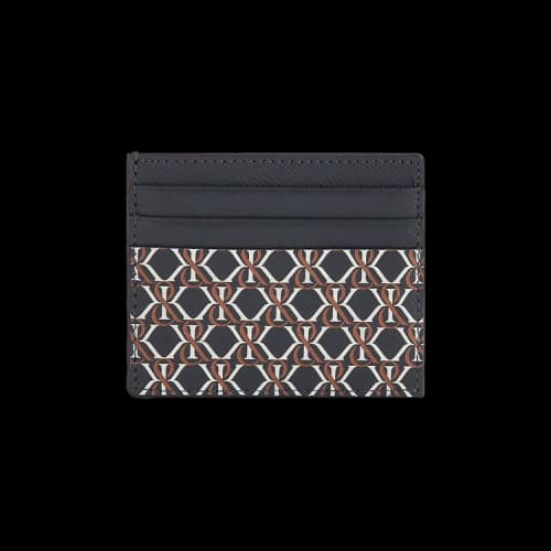Kith Printed Monogram Card Holder 'Nocturnal'