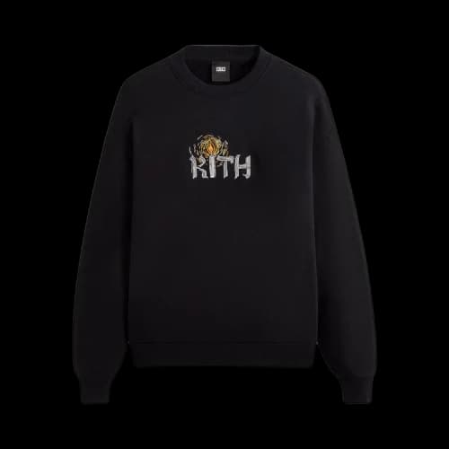 Kith Treats Hanukkah Shamash Nelson Crewneck 'Black'
