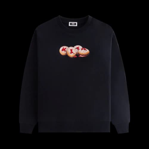 Kith Treats Jelly Doughnut Nelson Crewneck 'Black'