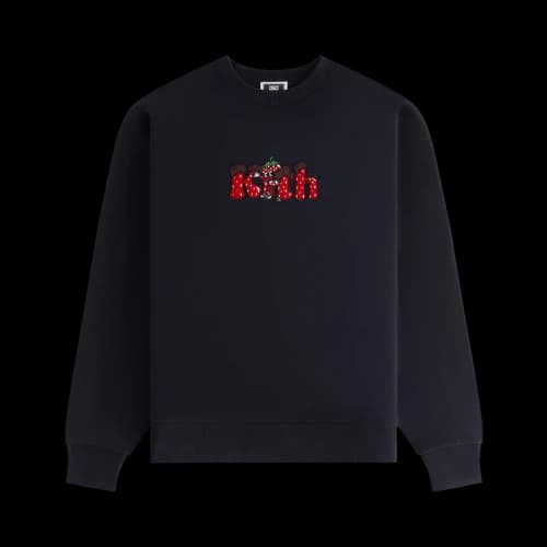 Kith Treats Strawberry Nelson Crewneck 'Black'
