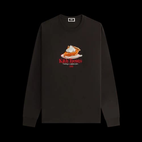 Kith Treats Pumpkin Pie Long-Sleeve Tee 'Kindling'
