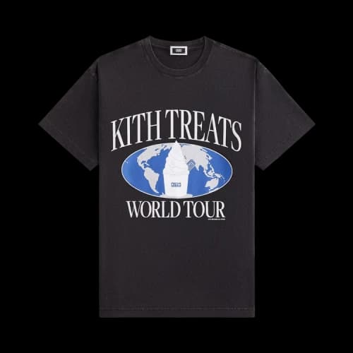 Kith Treats S.w.i.r.l. Tour Vintage Tee 'Black'